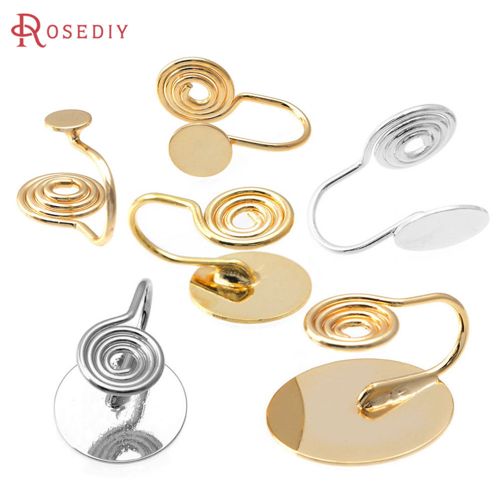Jewelry Making Soldering Kit - 4MM~14MM 18K Goudkleurig Messing met Bakjes,