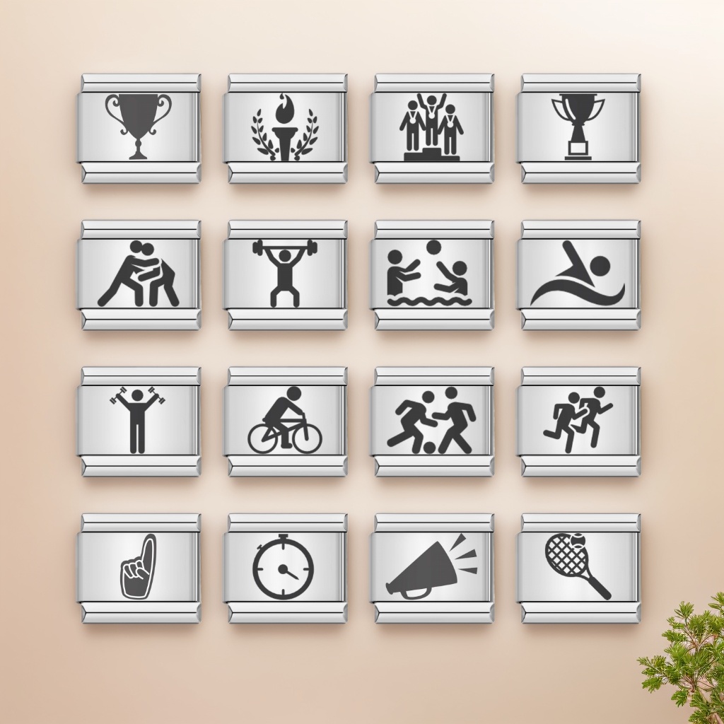 Jewelry Making Game - Sport Games Voetbal Zwemmen Tennis Italiaanse