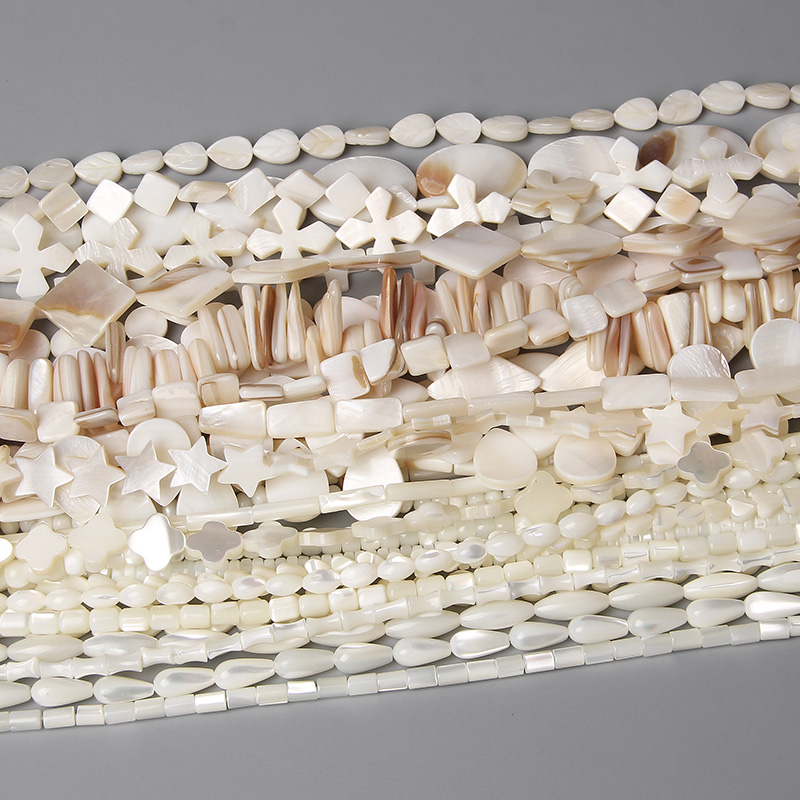 Jewelry Making Using Beads - Natuurlijke Zoetwater Parelmoer Schelp Kralen Bloem