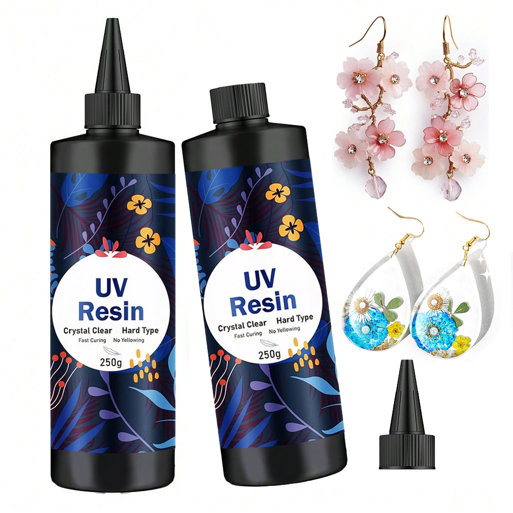 Jewelry Making Glue - 250g/500g UV-hars, heldere harde lijm, zonne-geactiveerde