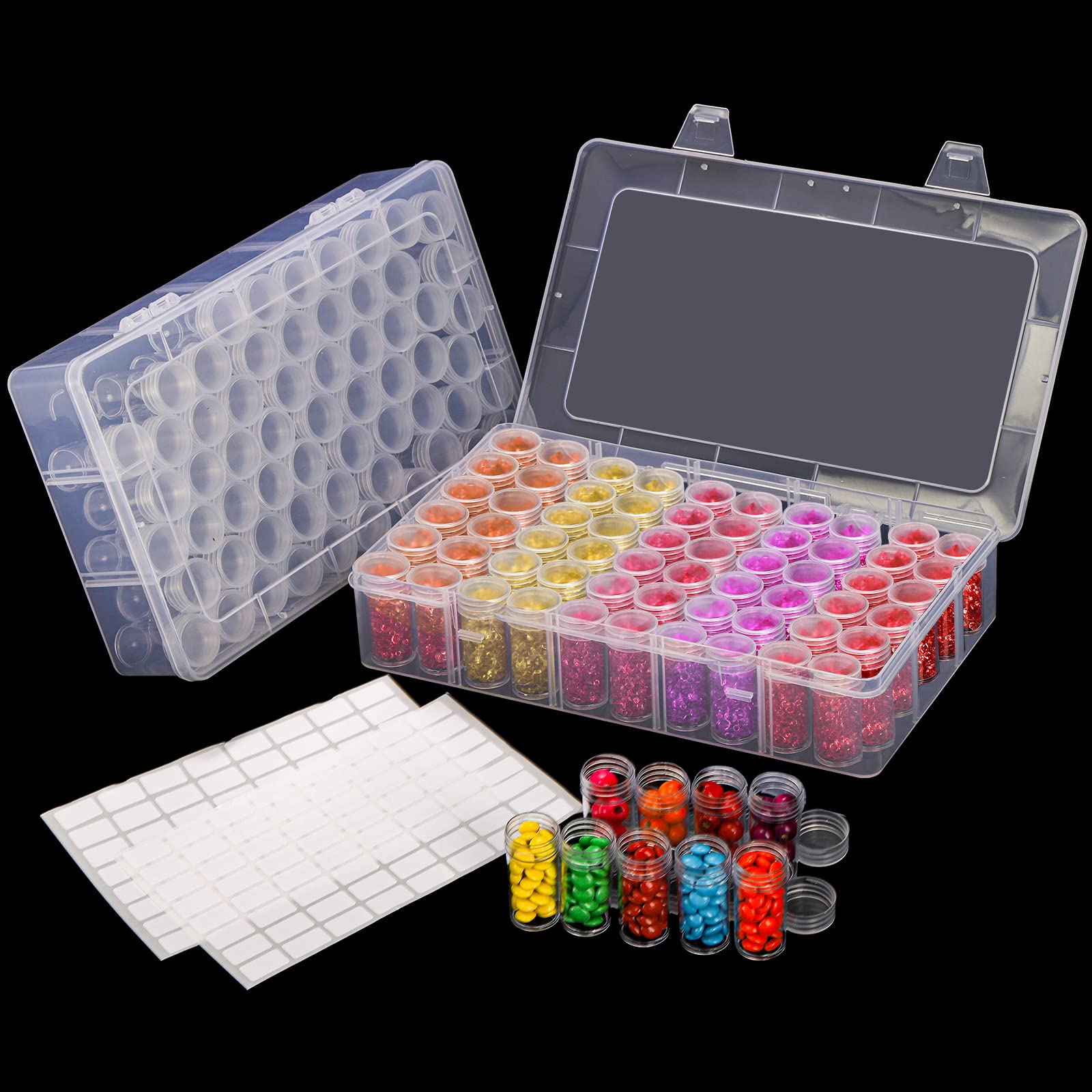 Jewelry Making Organizer Box - 1pc 24/30//38/60 Slots Plastic Opbergdoos, DIY