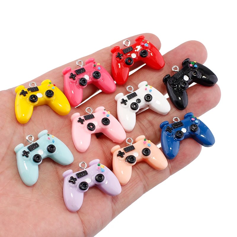 Jewelry Making Game - 10 stuks 23mm 3D gamecontroller hars