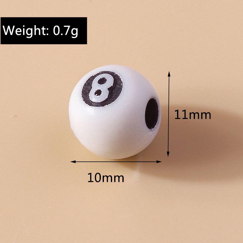 50 Stuks Hars 3d Zwart Geen 8  - Jewelry Making Game recensie en prijs
