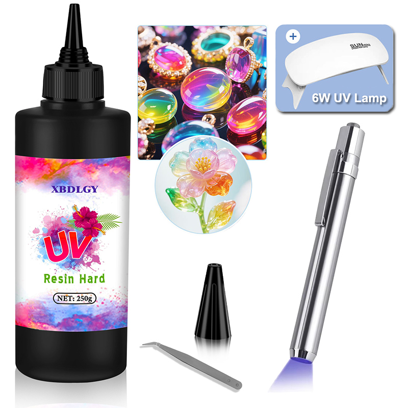 200g/250g/500g UV-hars harde l - Jewelry Making Glue recensie en prijs
