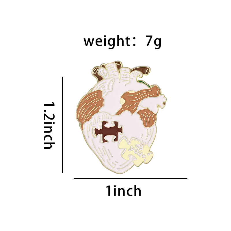 Heart Shape Enamel Pin Starry  - Jewelry Making Game recensie en prijs