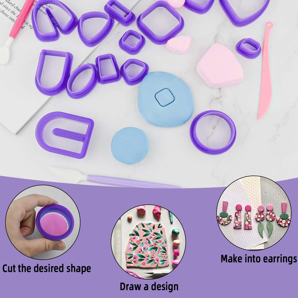 Polymeer Klei Oorbel Maken Kit - Jewelry Making In Clay recensie en prijs