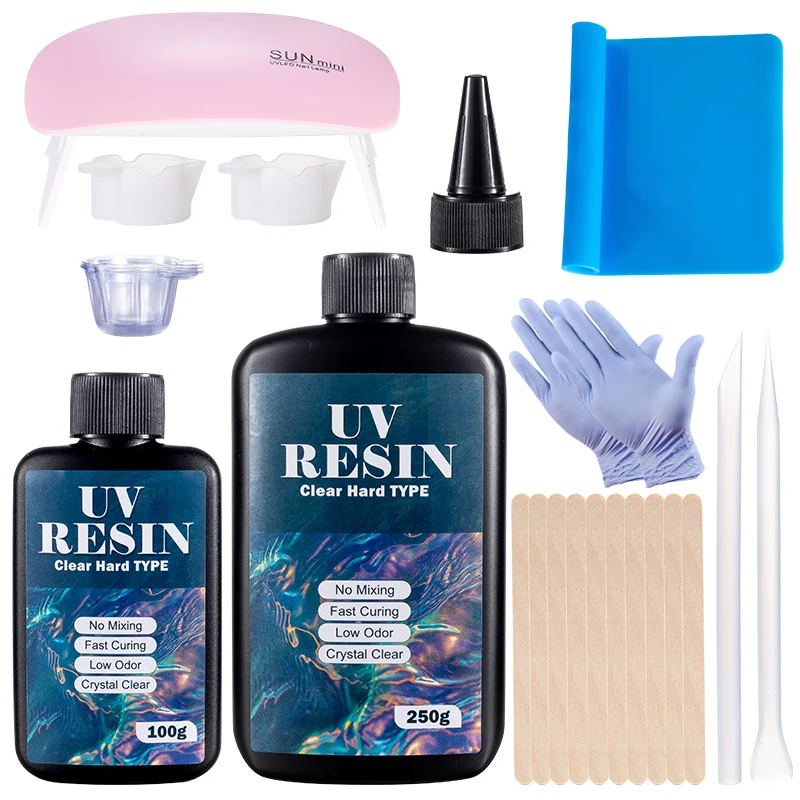 Harde UV-harslijmset Snel uith - Jewelry Making Glue recensie en prijs