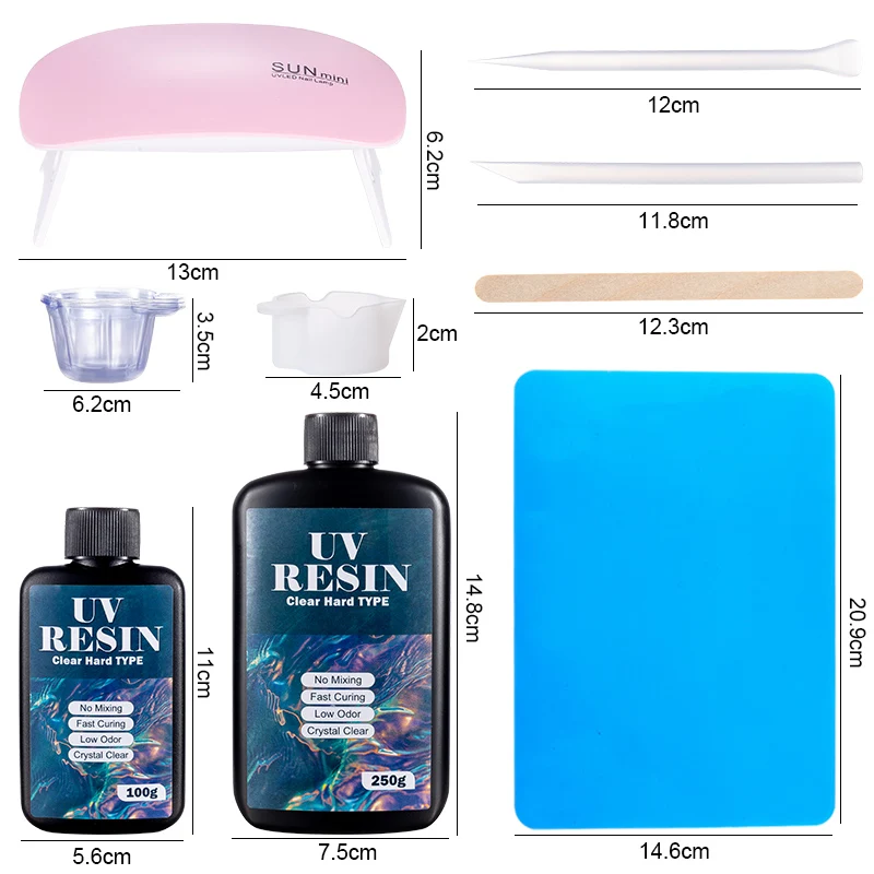 Harde UV-harslijmset Snel uith - Jewelry Making Glue recensie en prijs