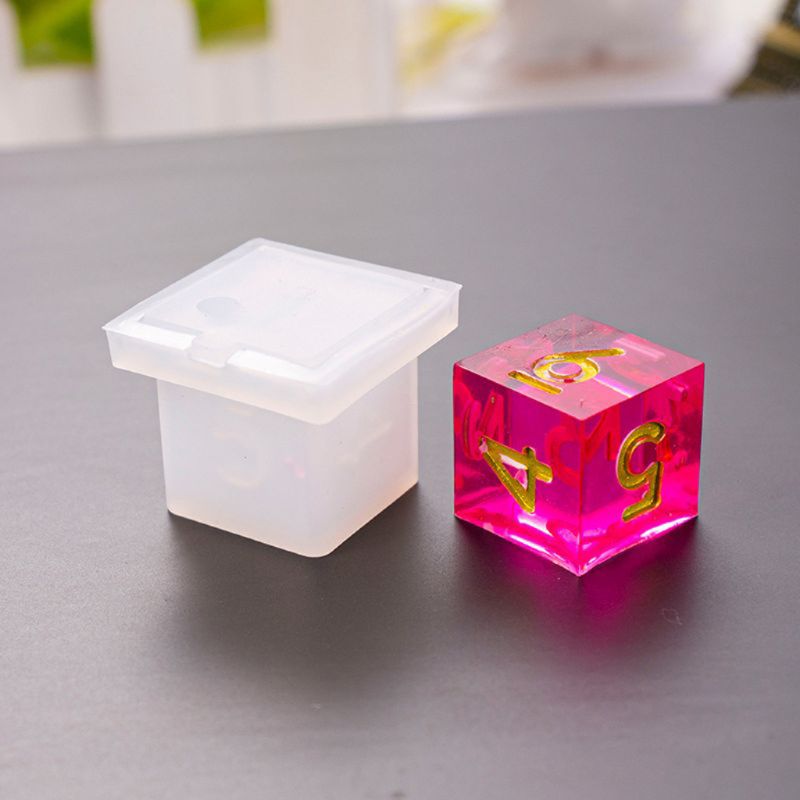 8 vormen hars dobbelstenen mal - Jewelry Making Game recensie en prijs