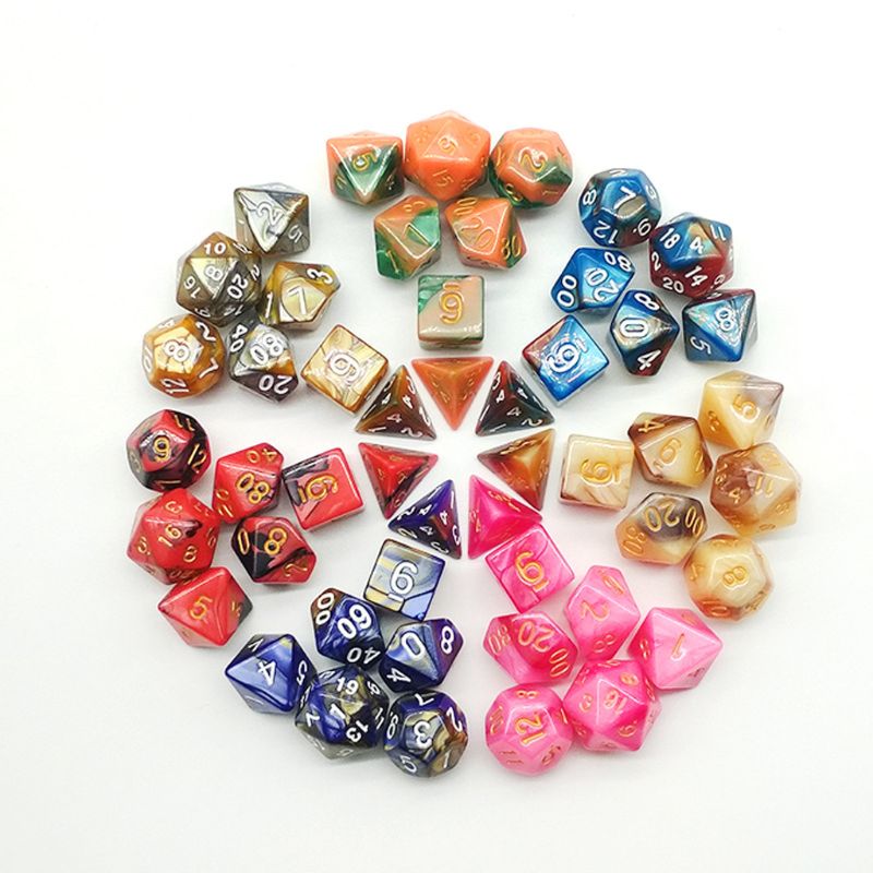 8 vormen hars dobbelstenen mal - Jewelry Making Game recensie en prijs