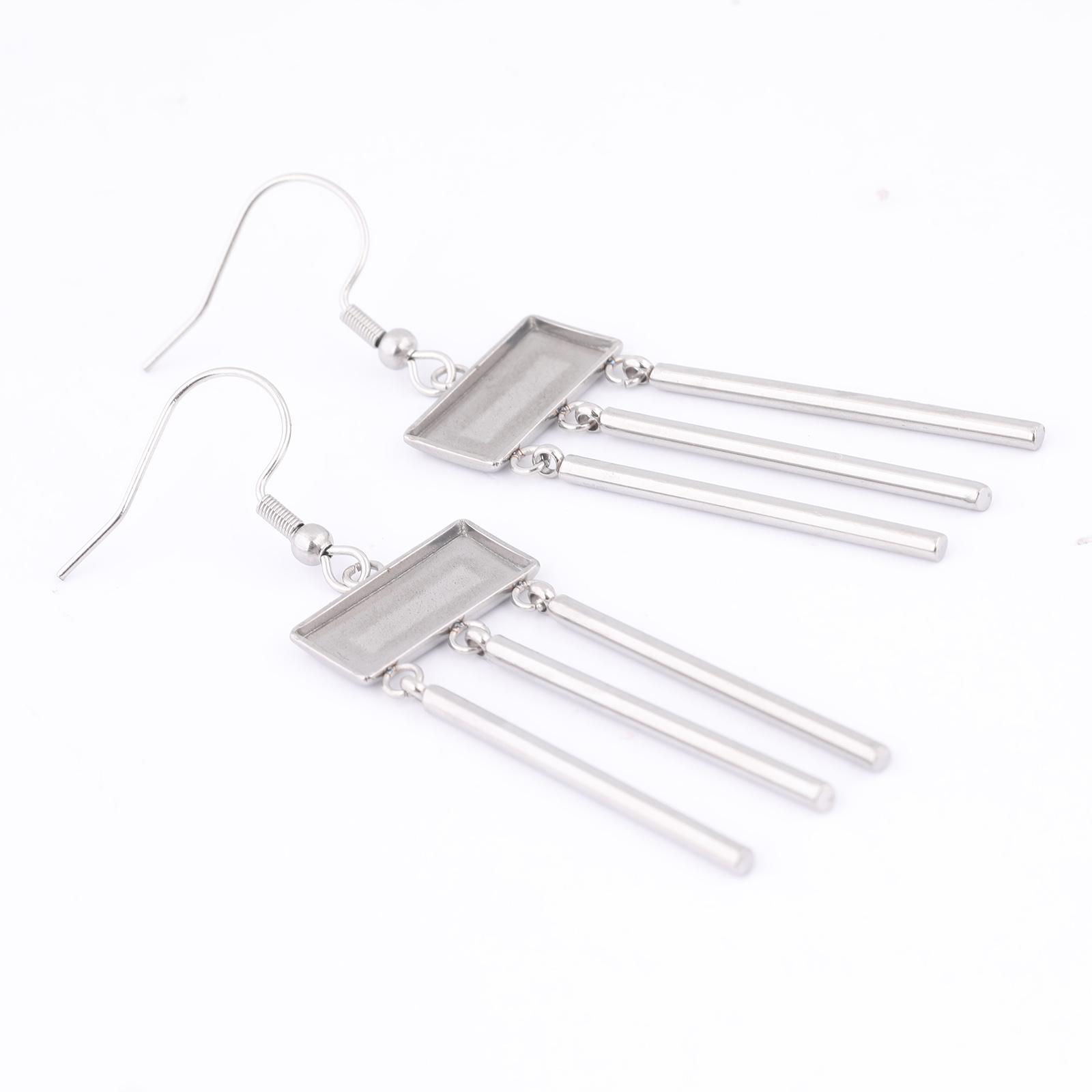 6 stks Rvs Fit 7x14.5mm Rechth - Jewelry Making Soldering Kit recensie en prijs
