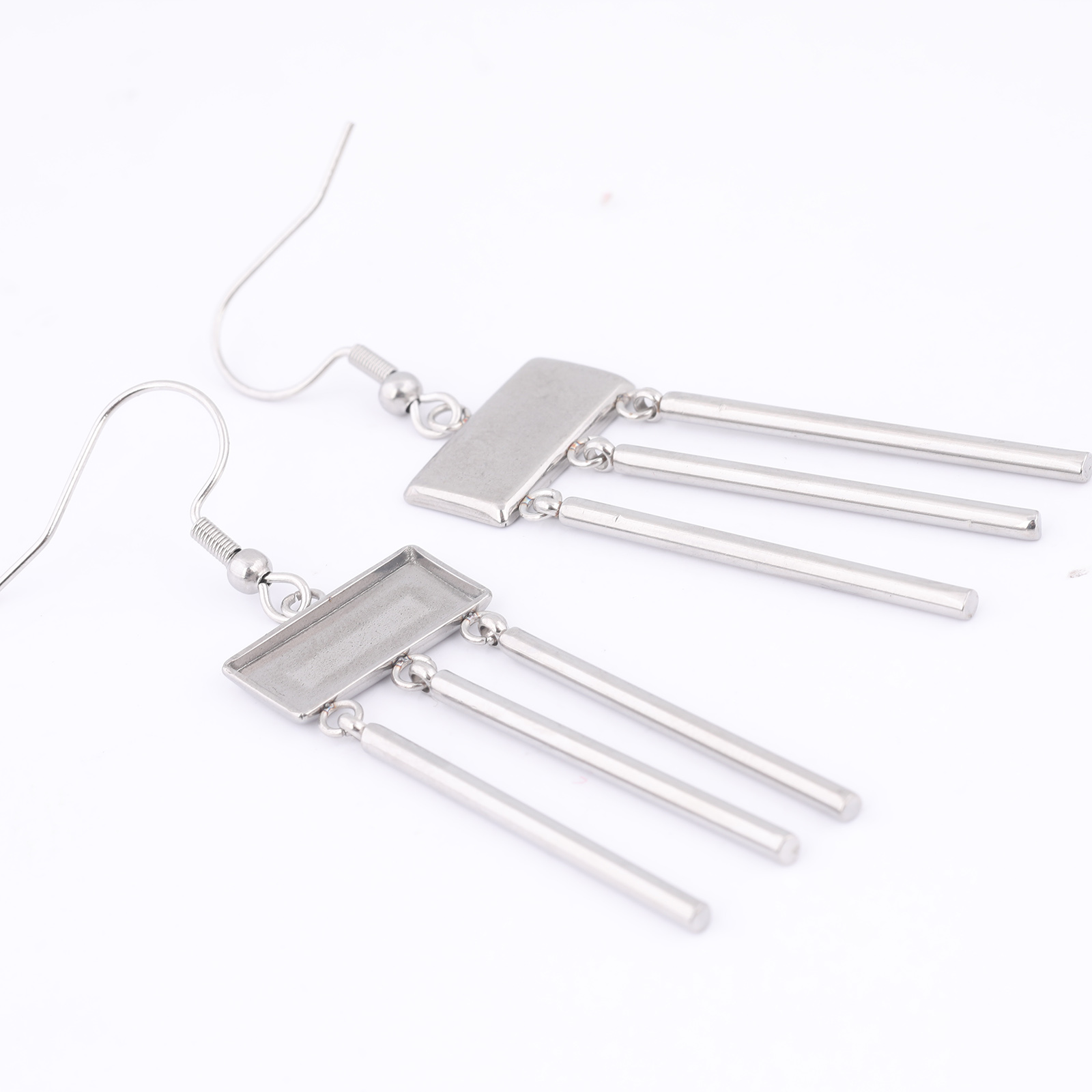 6 stks Rvs Fit 7x14.5mm Rechth - Jewelry Making Soldering Kit recensie en prijs