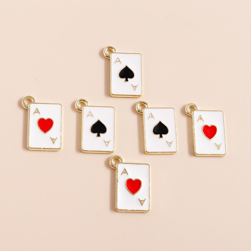 10Pcs Poker Game Ace Broadway  - Jewelry Making Game recensie en prijs