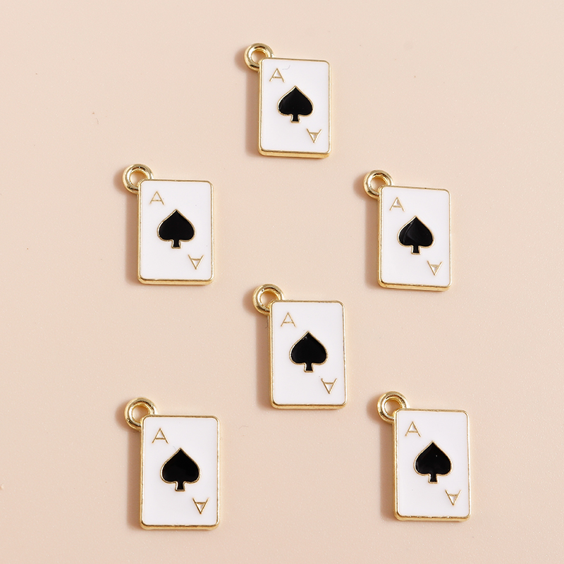 10Pcs Poker Game Ace Broadway  - Jewelry Making Game recensie en prijs