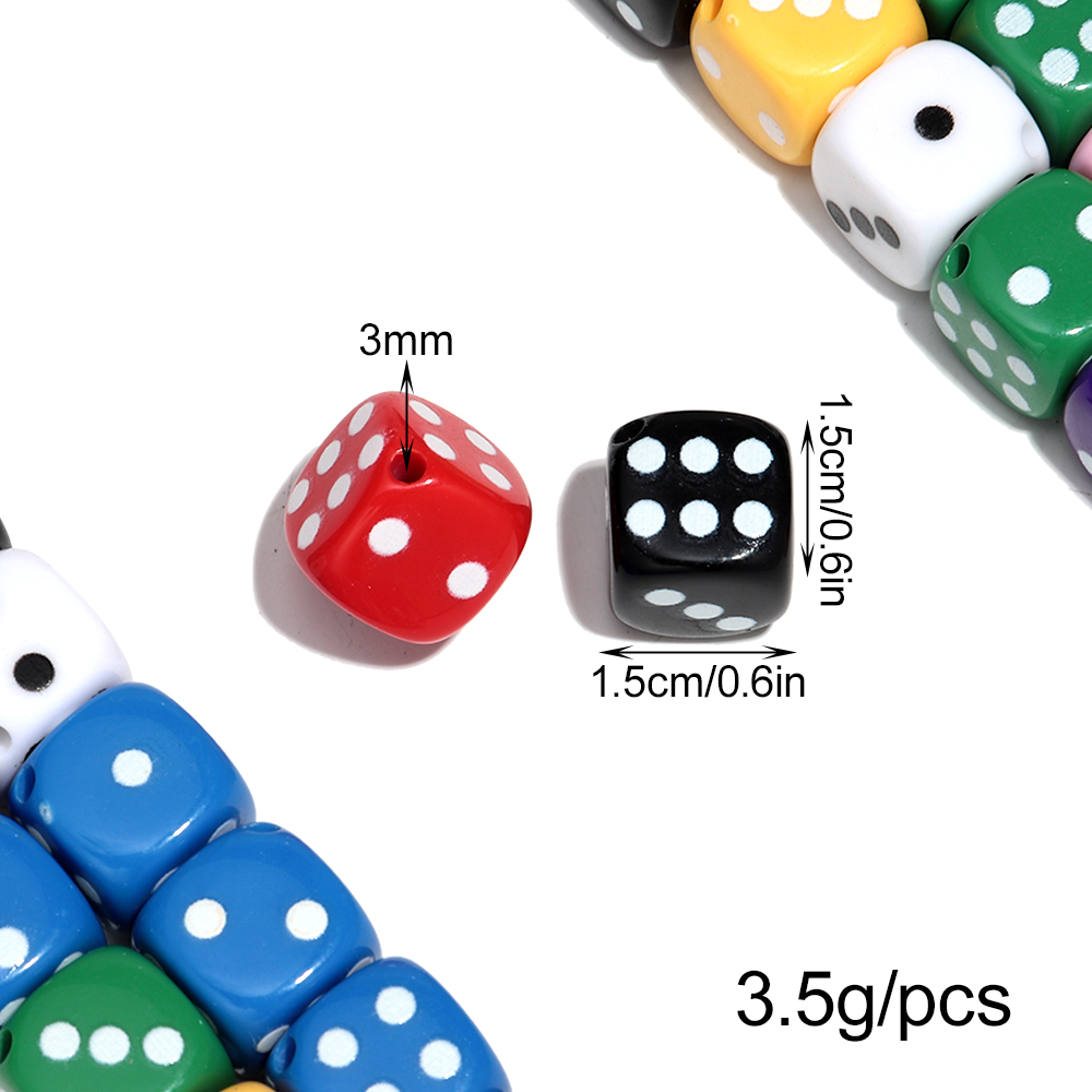 10 stks Acryl Kleurrijke Grapp - Jewelry Making Game recensie en prijs
