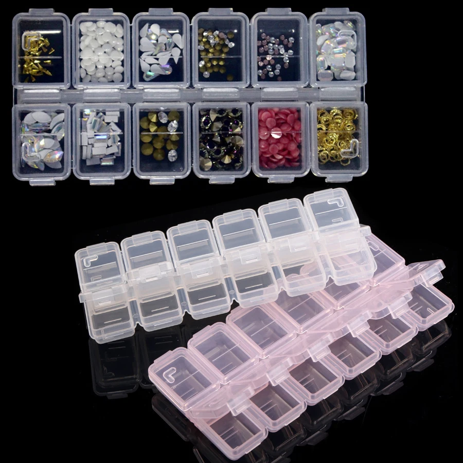 12 compartimenten plastic orga - Jewelry Making Organizer Box recensie en prijs