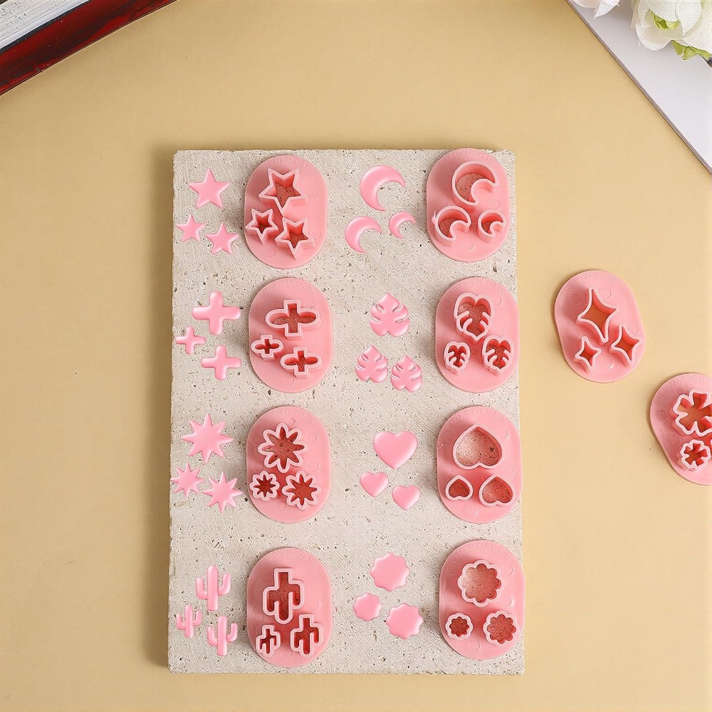 10 stuks polymeerklei-snijders - Jewelry Making In Clay recensie en prijs